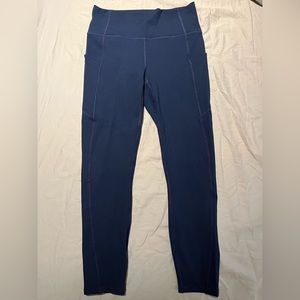 Fabletics 7/8 Leggings - Navy Blue